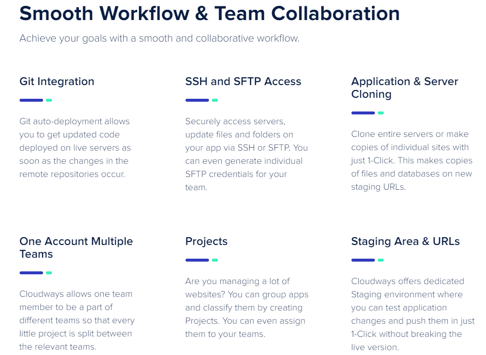 cloudways easy team collaboration