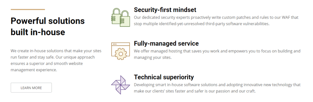 Siteground features