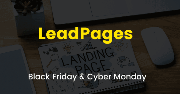Leadpages Black Friday 2024: Flat 40% on any Plan (Save $177)