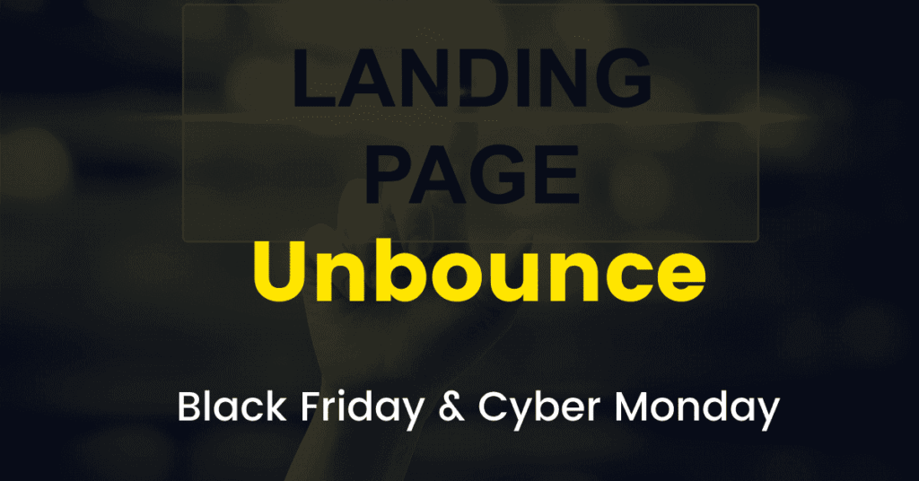 Unbounce Black Friday Sale