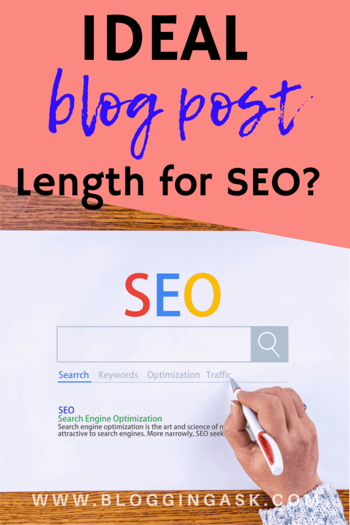 ideal blog post length for seo