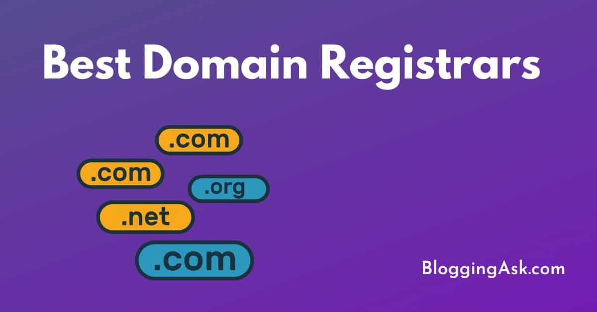 7 Best Domain Registrars Of 2022 [#1 Is My Favorite]