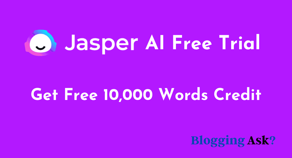 Jasper AI free trial